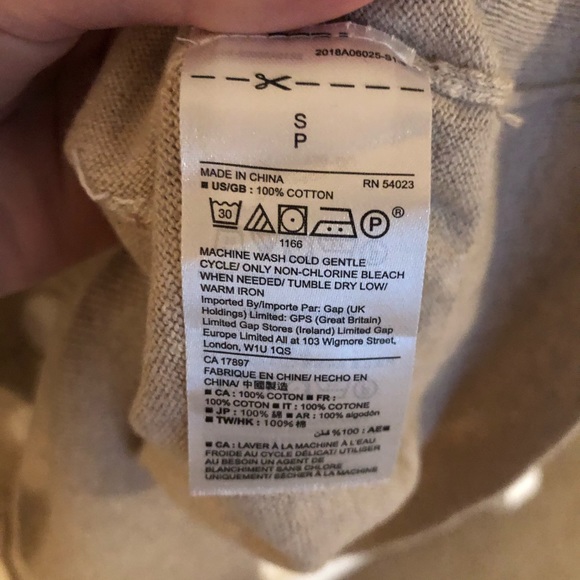 Gap polka dot oatmeal sweater - Picture 3 of 3